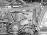 5.3.3 Расположение основных элементов автоматической системы кондиционирования воздуха Mercedes-Benz W140