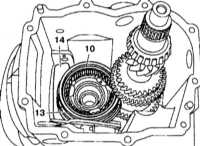 8.5.4 Снятие и установка ведущих и ведомых шестерен Mercedes-Benz W140