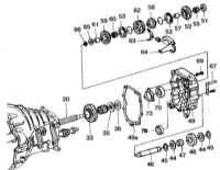 8.6.4 Снятие и установка промежуточного картера Mercedes-Benz W140