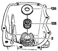 8.6.6 Снятие и установка валов коробки передач Mercedes-Benz W140