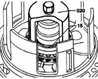 9.3.7 Снятие и установка поршня LB3 Mercedes-Benz W140