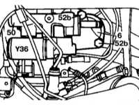 12.3.11 Регулятор клиренса передней подвески - детали установки Mercedes-Benz W140