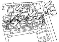 13.12 Замена контрольных ламп кнопочной панели управления кондиционером Mercedes-Benz W140