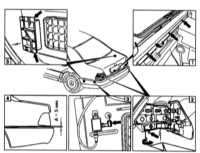 13.18 Бамперы - детали установки Mercedes-Benz W140