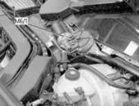 14.8 Расположение основных электрических элементов системы электрооборудования кузова автомобиля Mercedes-Benz W140