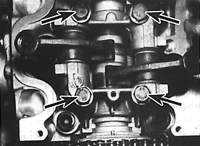 5.11.1 Привод клапанов, толкатели и распределительный вал Mercedes-Benz W124