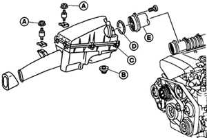 12.5 Кожух воздушного фильтра Mercedes-Benz W124