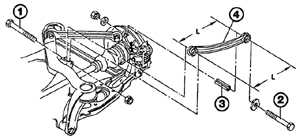 24.14.1 Рычаги задней подвески Mercedes-Benz W124