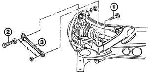 24.14.1 Рычаги задней подвески Mercedes-Benz W124