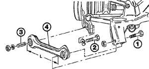 24.14.1 Рычаги задней подвески Mercedes-Benz W124