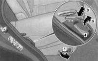 2.13 Регулировка сидений Mercedes-Benz W163
