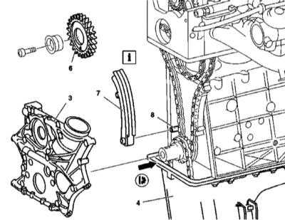 4.24 Снятие и установка компонентов привода ГРМ Mercedes-Benz W163