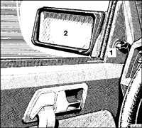 1.8.5 Зеркала Mercedes-Benz W201