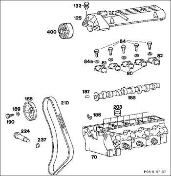 3.2.1 Дизельный двигатель (ДД) Mercedes-Benz W201