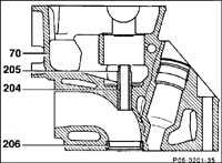 3.2.13 Направляющие клапаны Mercedes-Benz W201