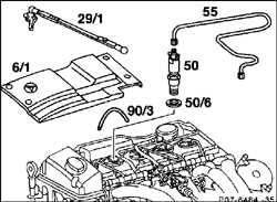 8.3.3 Форсунки Mercedes-Benz W201