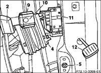 13.2 Передняя дверь Mercedes-Benz W201