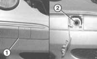 1.5 Поддомкрачивание и буксировка Mercedes-Benz W203