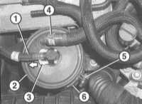 3.33 Замена топливного фильтра Mercedes-Benz W203
