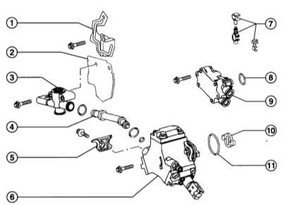 6.3.1 впрыска топлива дизельного двигателя. Турбокомпрессор Mercedes-Benz W203