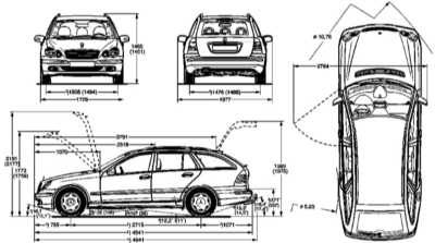 13.0 Кузов Mercedes-Benz W203