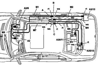 14.32 Цифровая шина данных CAN Mercedes-Benz W203