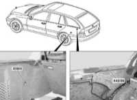 14.35 Назначение и расположение электрических разъёмов Mercedes-Benz W203