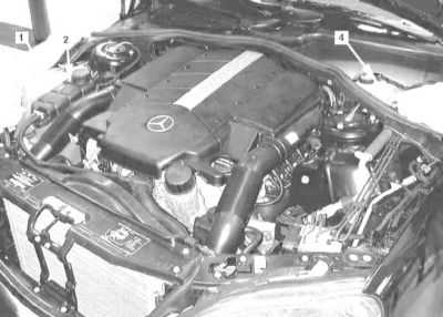 3.3 График текущего обслуживания Mercedes-Benz W220