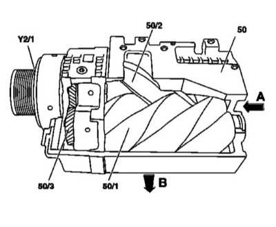 6.1.3 Нагнетатель воздуха Mercedes-Benz W220