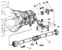 9.1 Карданный вал Mercedes-Benz W220