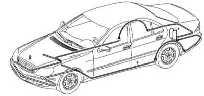 12.10 Система пожаротушения Mercedes-Benz W220