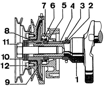 2.8.1 Работы на двигателе М 102 Mercedes-Benz W123