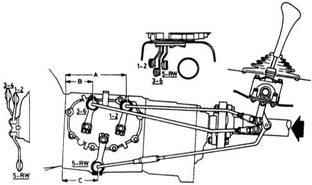 4.3.3 Пятиступенчатая КП Mercedes-Benz W123