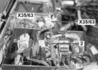 4.1 Проверка компрессионного давления Mercedes-Benz W463