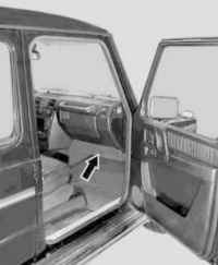 4.1 Проверка компрессионного давления Mercedes-Benz W463