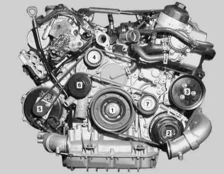 4.3 Ремень Mercedes-Benz W463