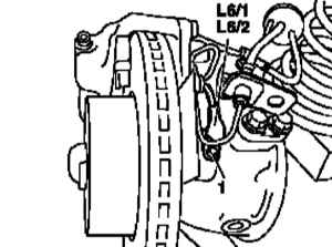 10.9 Передние датчики Mercedes-Benz W463