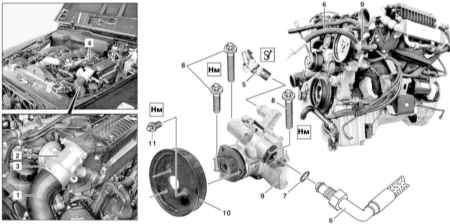 11.4.12 Модели с VT 161, VT 167, ZL 167, LF 67/14 и ZF 67/14 Mercedes-Benz W463
