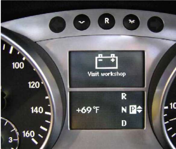 3.1 Концепция электропитания автомобиля Mercedes-Benz W164 (ML Class)