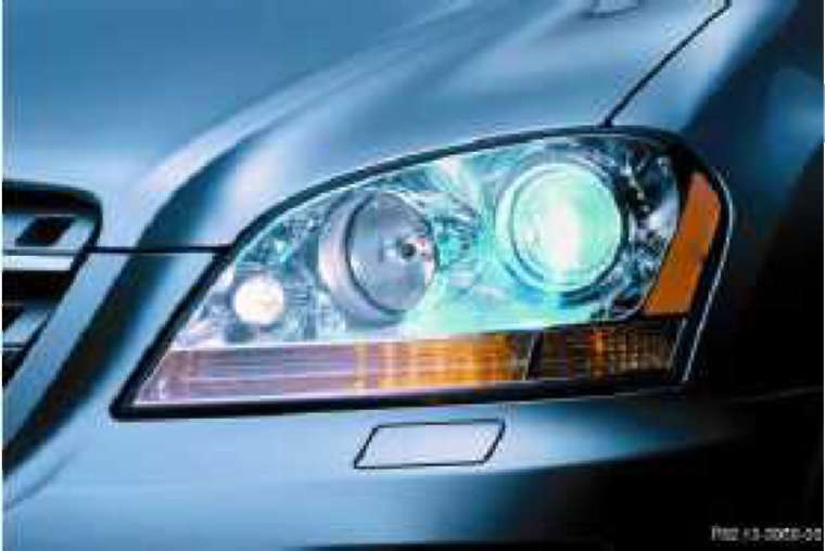 4.8 Наружное освещение Mercedes-Benz W164 (ML Class)