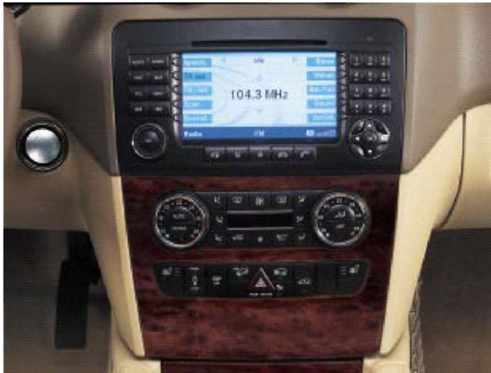 4.3 Варианты внутреннего оснащения Mercedes-Benz W164 (ML Class)