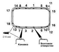 4.1.13 Снятие и установка поддона картера двигателя Митсубиси Галант