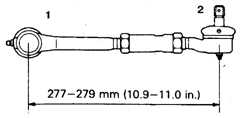 10.4.9 Боковые рулевые тяги Митсубиси Паджеро