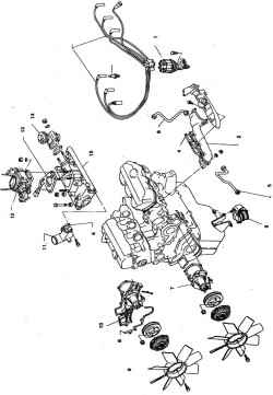 5.8 Головка блока цилиндров - разборка. Ниссан Terrano II