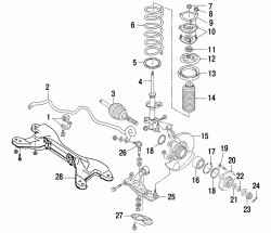 7.1.1 Передняя подвеска Ниссан Almera