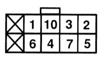 14.9 Проверка исправности функционирования и замена выключателей панели приборов Ниссан Maxima QX
