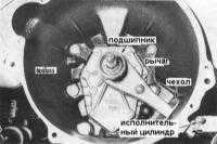 10.1  Обслуживание сборки сцепления и механизма выключения сцепления Ниссан Patrol