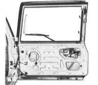 13.10  Обслуживание дверей задка моделей Хардтоп (Hardtop) и Универсал (Station Wagon) Ниссан Patrol