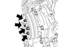 5.3.7 Снятие и установка водяного насоса Opel Corsa