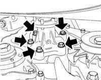 5.3.7 Снятие и установка водяного насоса Opel Corsa